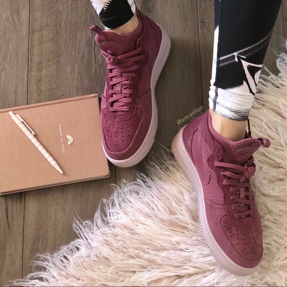 nike air force 1 vintage wine